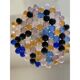 Scenographic Multicolor “Ballotton” Balls Murano Glass Chandelier