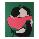 Unique original figurative painting 65x54cm