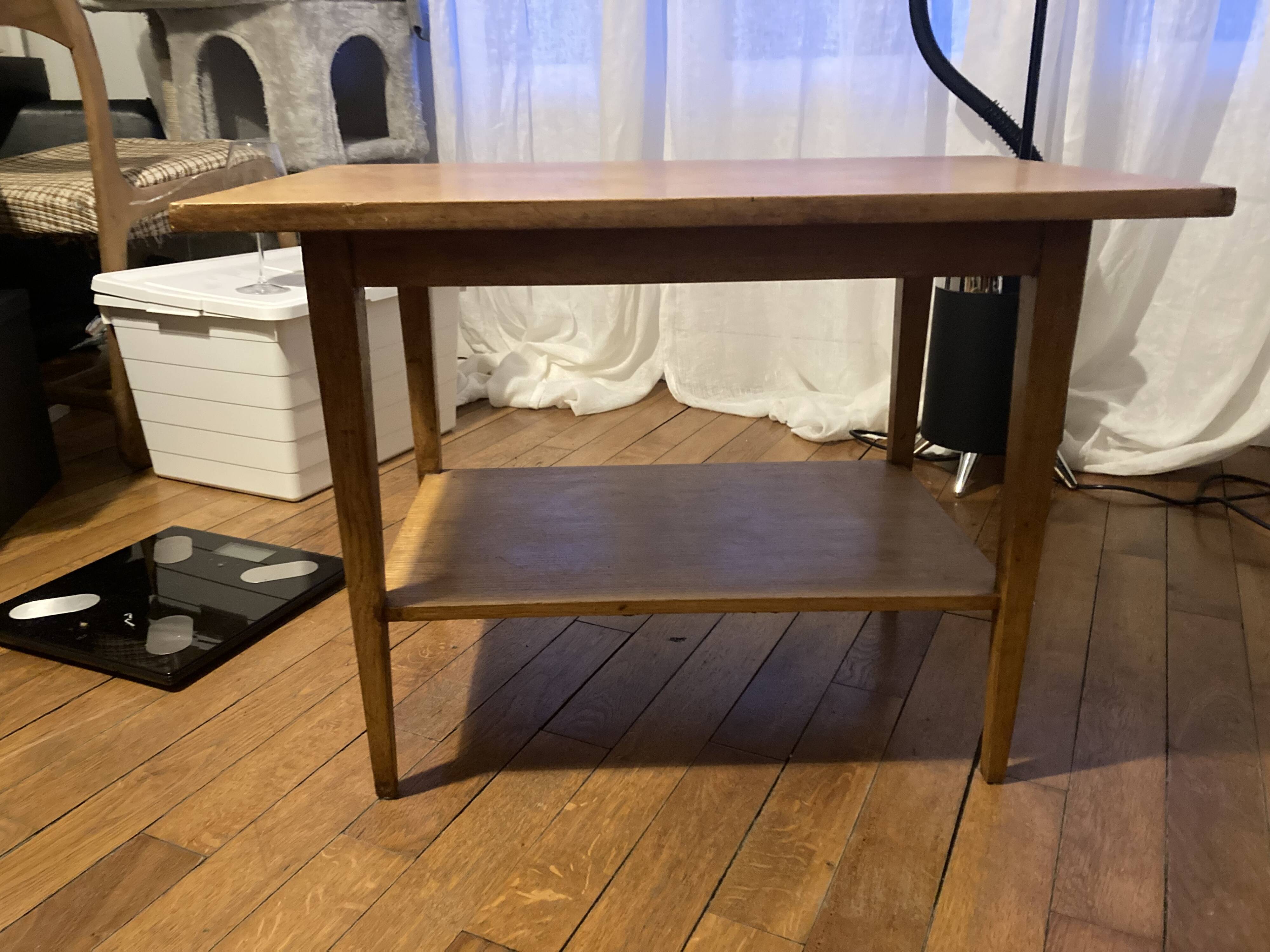 50s/60s wooden coffee table