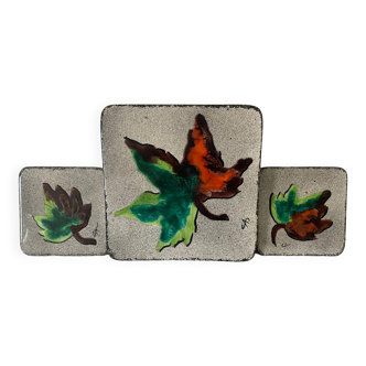 Ceramic triflies and coasters