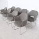 8 armchairs knoll international 60's Eero Saarinen