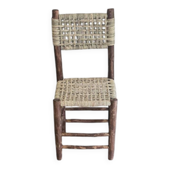 Chaise AQUA en corde