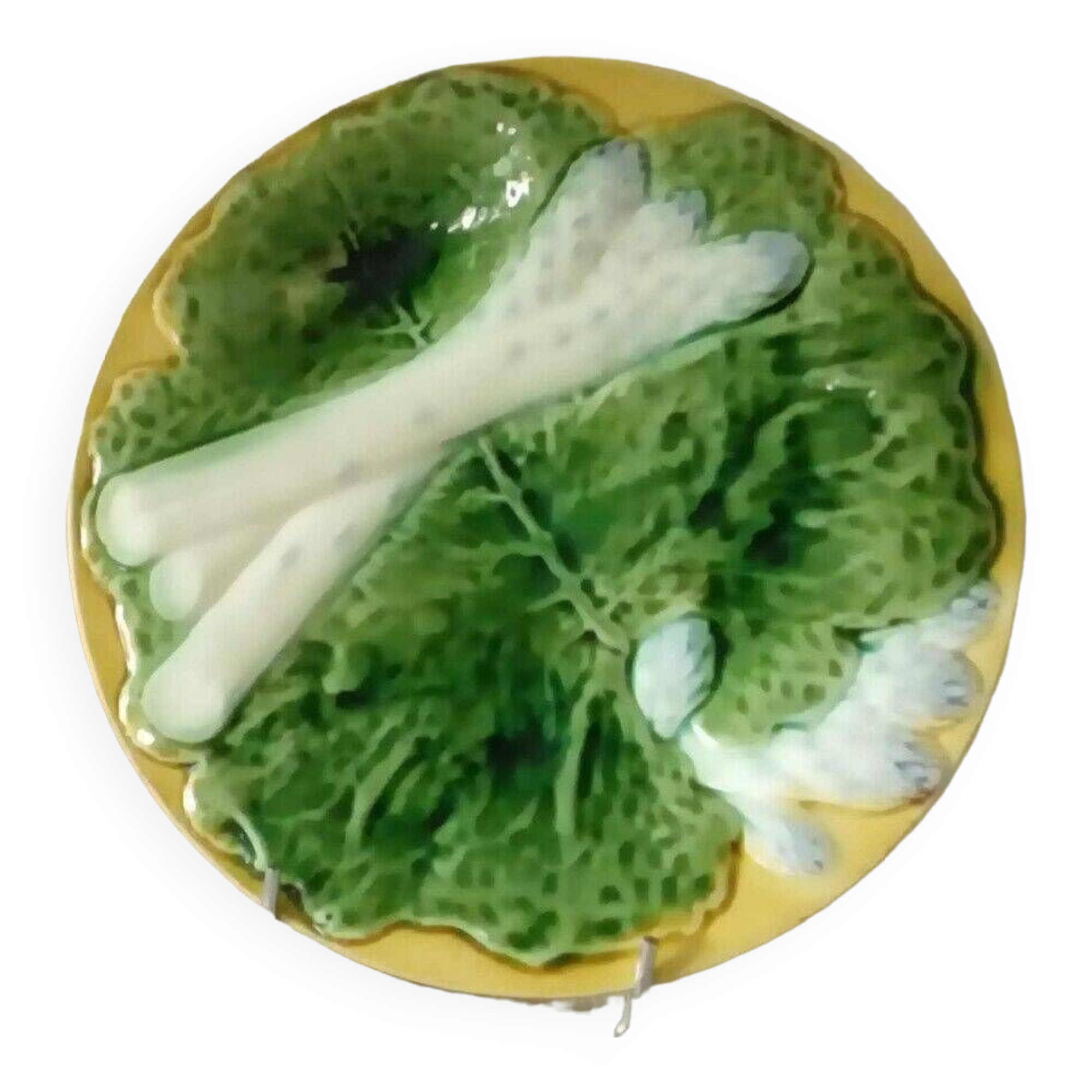 Iron earth slushie asparagus plate