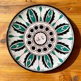 Decorative ceramic plate