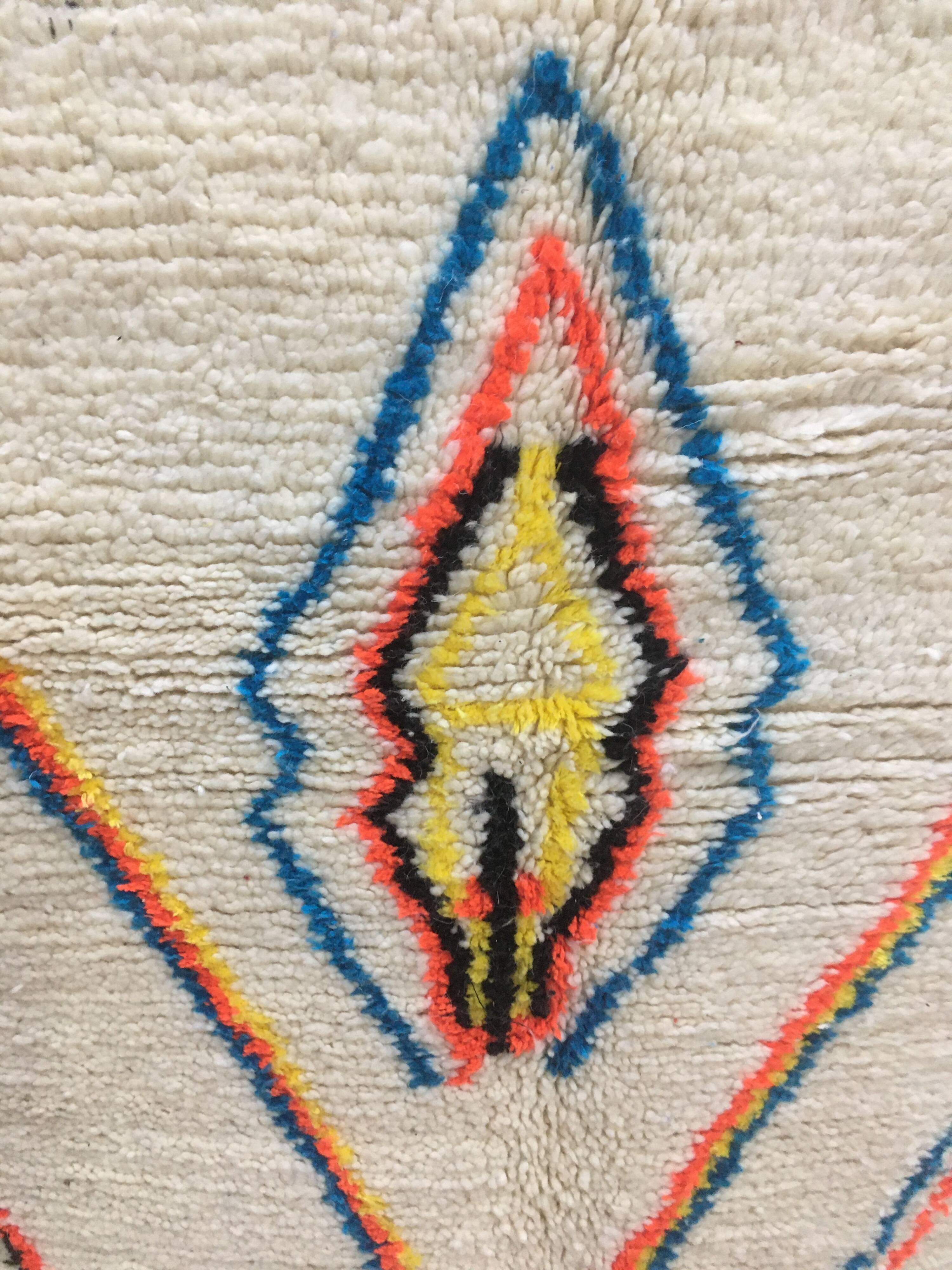 Berber carpet Azilal Berber Moroccan 2m94 x 2m07