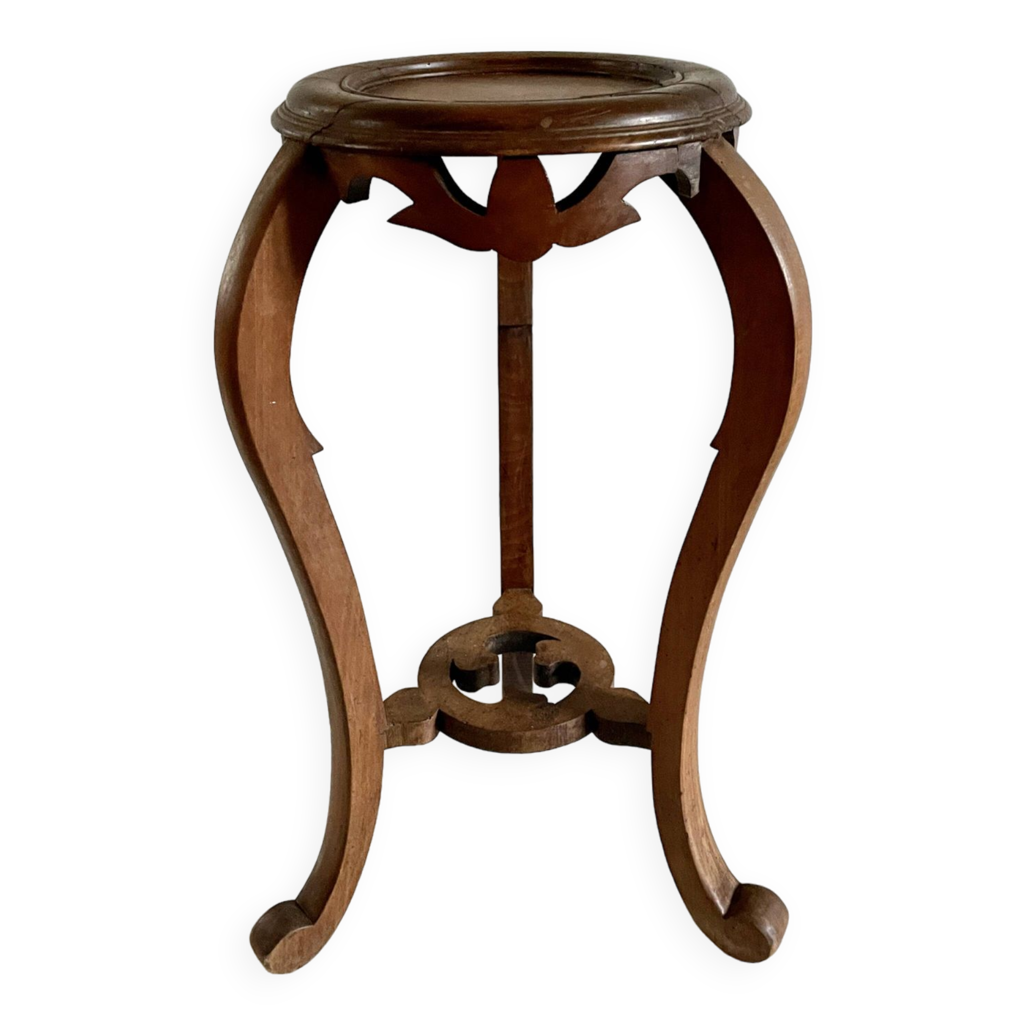 20th century walnut side table