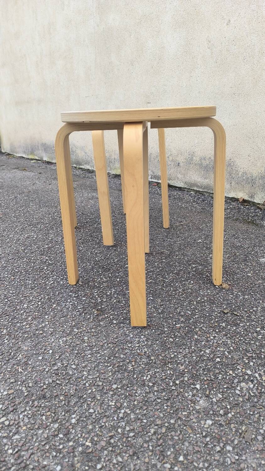 Paire de tabouret Frosta 1990