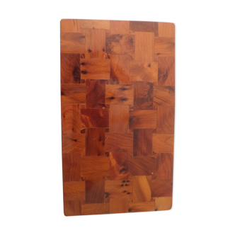 1970 vintage walnut branding cigar box