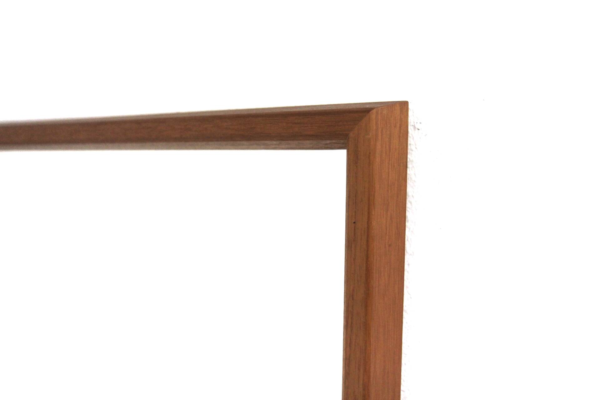 Scandinavian teak mirror, Glas Mäster, Markaryd, Sweden, 1960 - 105x45cm