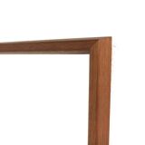 Miroir scandinave en teck, Glas Mäster, Markaryd, Suède, 1960