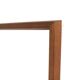 Scandinavian teak mirror, Glas Mäster, Markaryd, Sweden, 1960 - 105x45cm