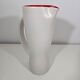 Jug and 12 ceramic cups model 1059 by Pol Chambost from around 1950.