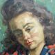 Leopoldo Santa Maria de Obregon Portrait of a woman Painting