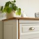 Buffet blanc et bois