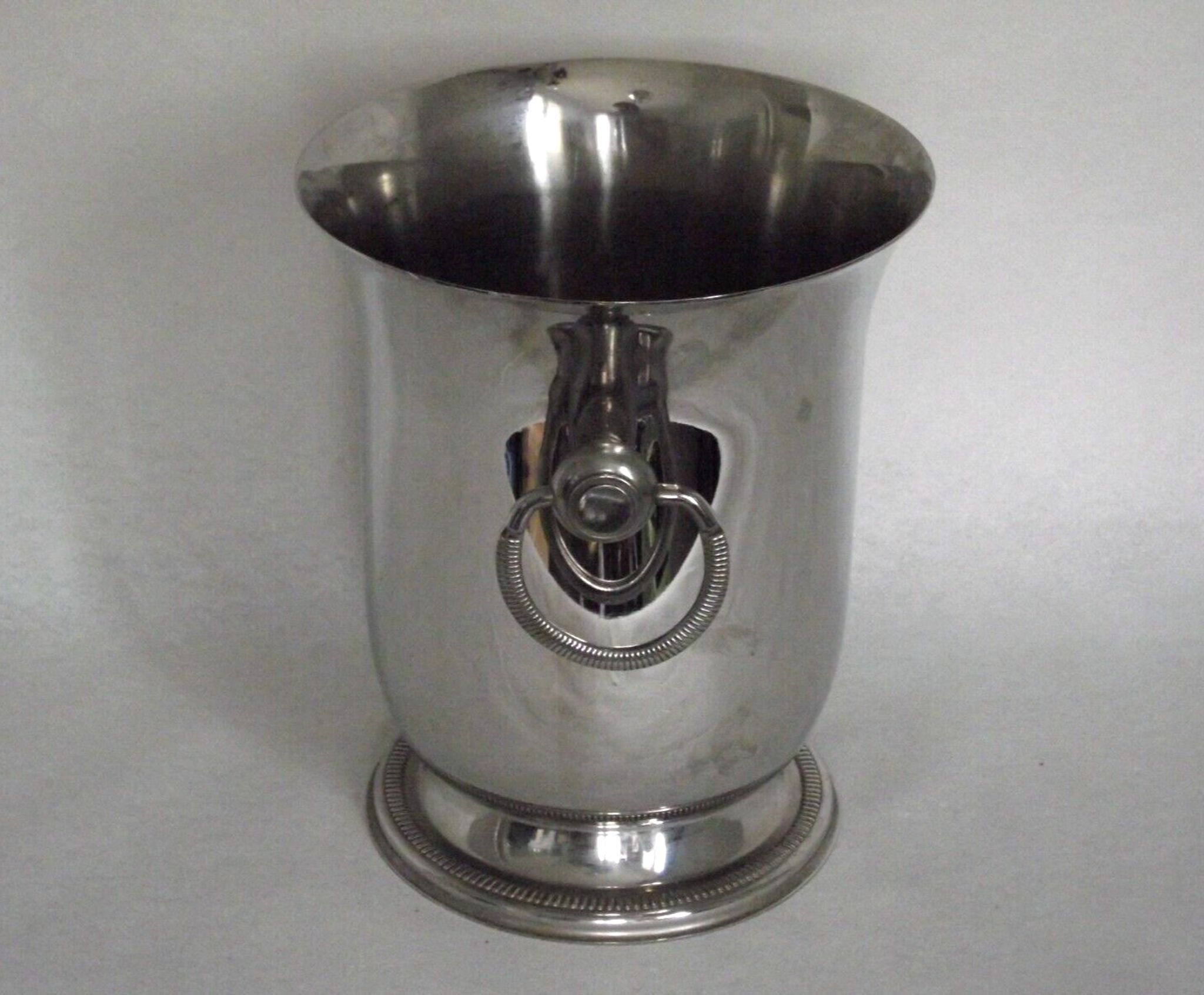 Seau à Champagne Jean Couzon Silver Inox avec poignées fixes 4428