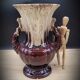 Vase Foreign marron