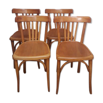 Série de 4 chaises bistrot Luterma