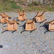 6 Luterma bistro chairs