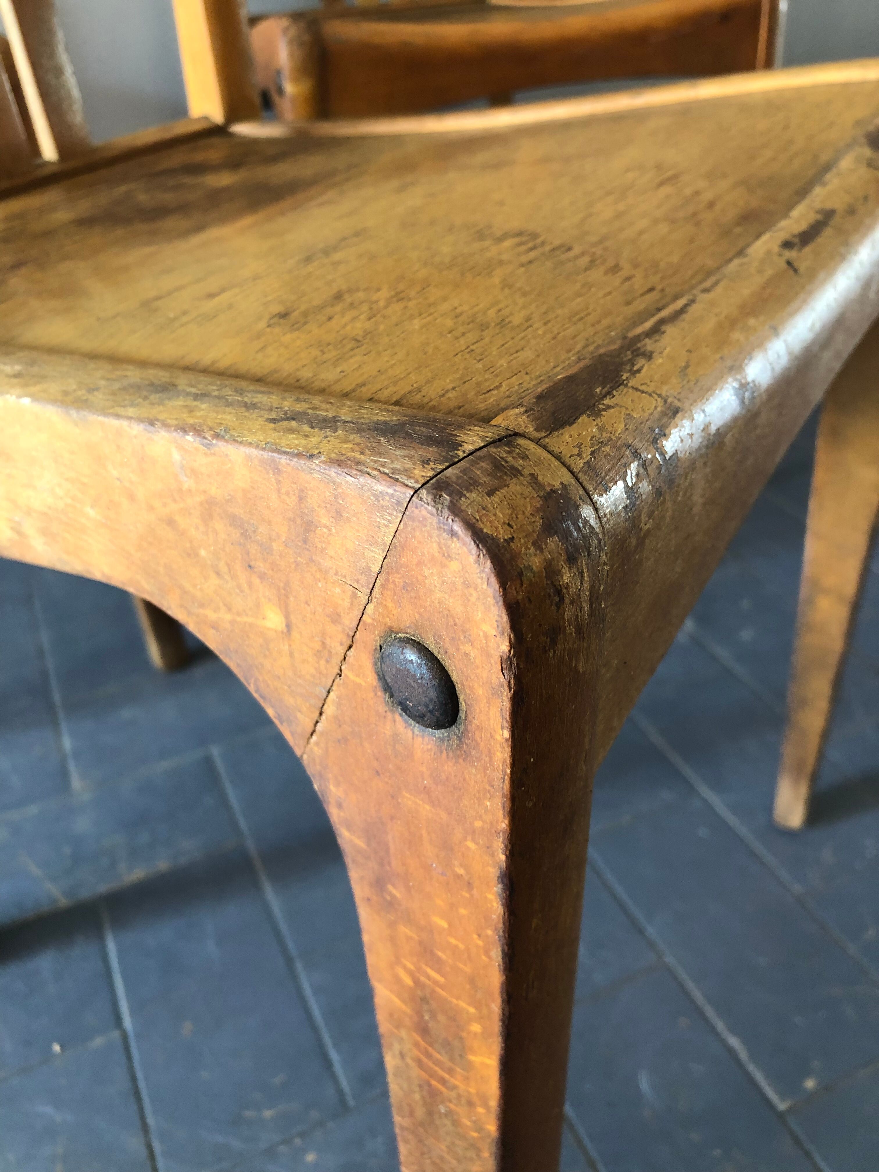 3 vintage Stella bistro chairs