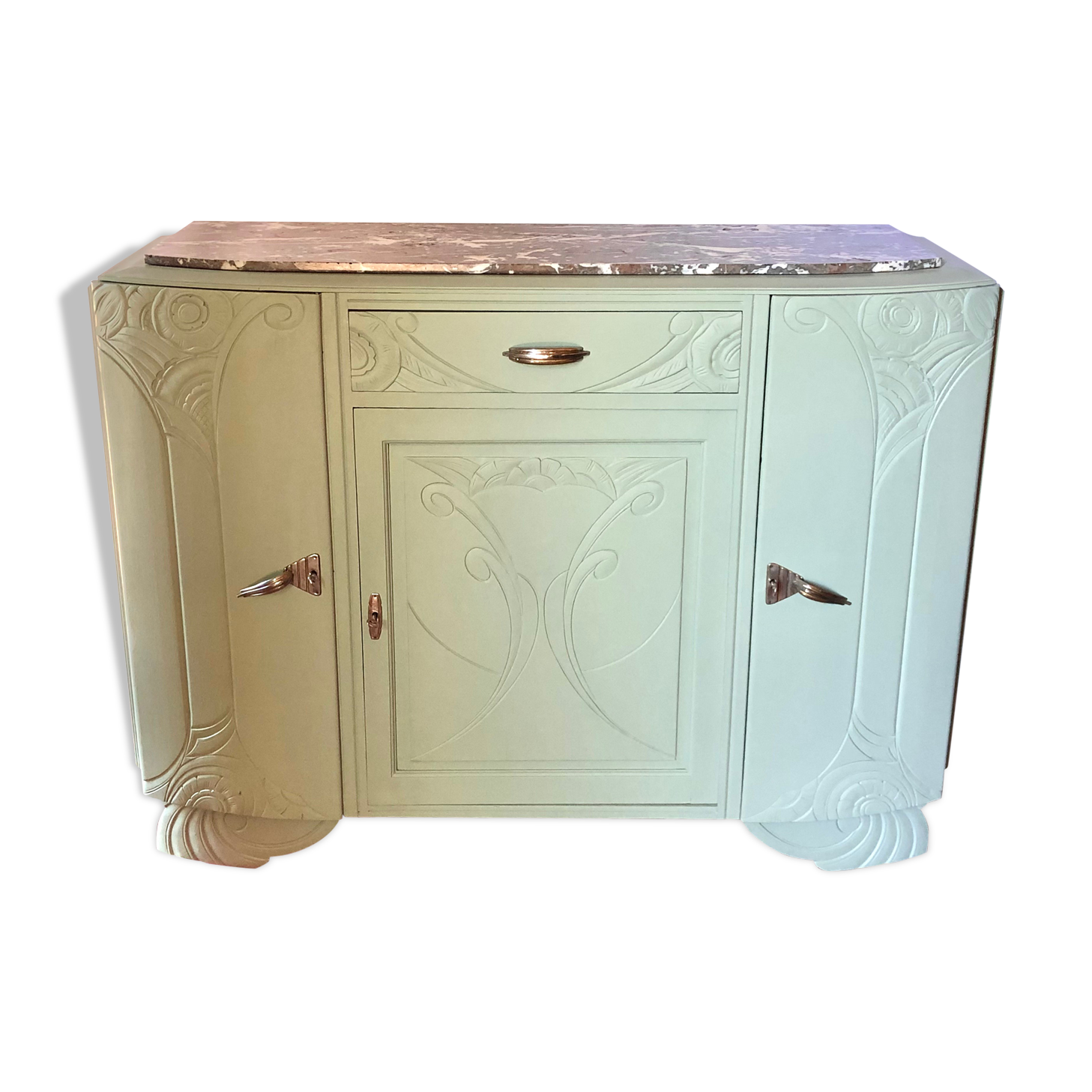 Almond Art Deco Buffet