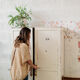 Large white furniture lacquered "buttercup"