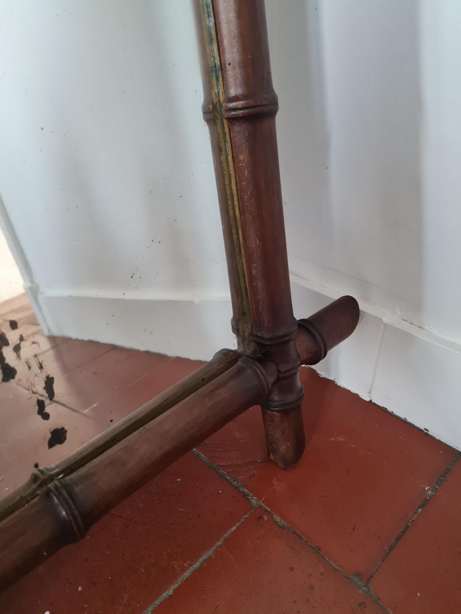 Bamboo mirror 63x48cm