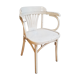 Fauteuil bois courbé