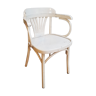 Curved wooden chair