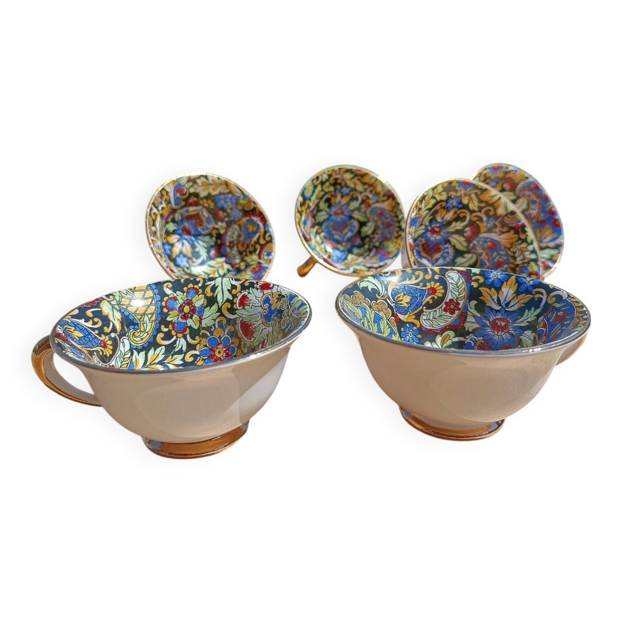 Tasses x6 - Porcelaine de Limoges