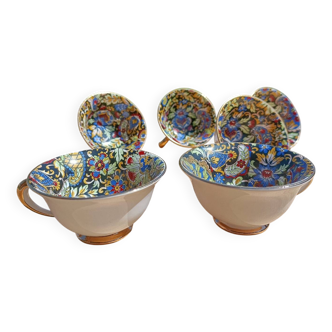 Cups x6 - Limoges Porcelain