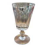 Verre à pied en cristal Baccarat non signé