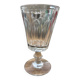 Verre à pied en cristal Baccarat non signé