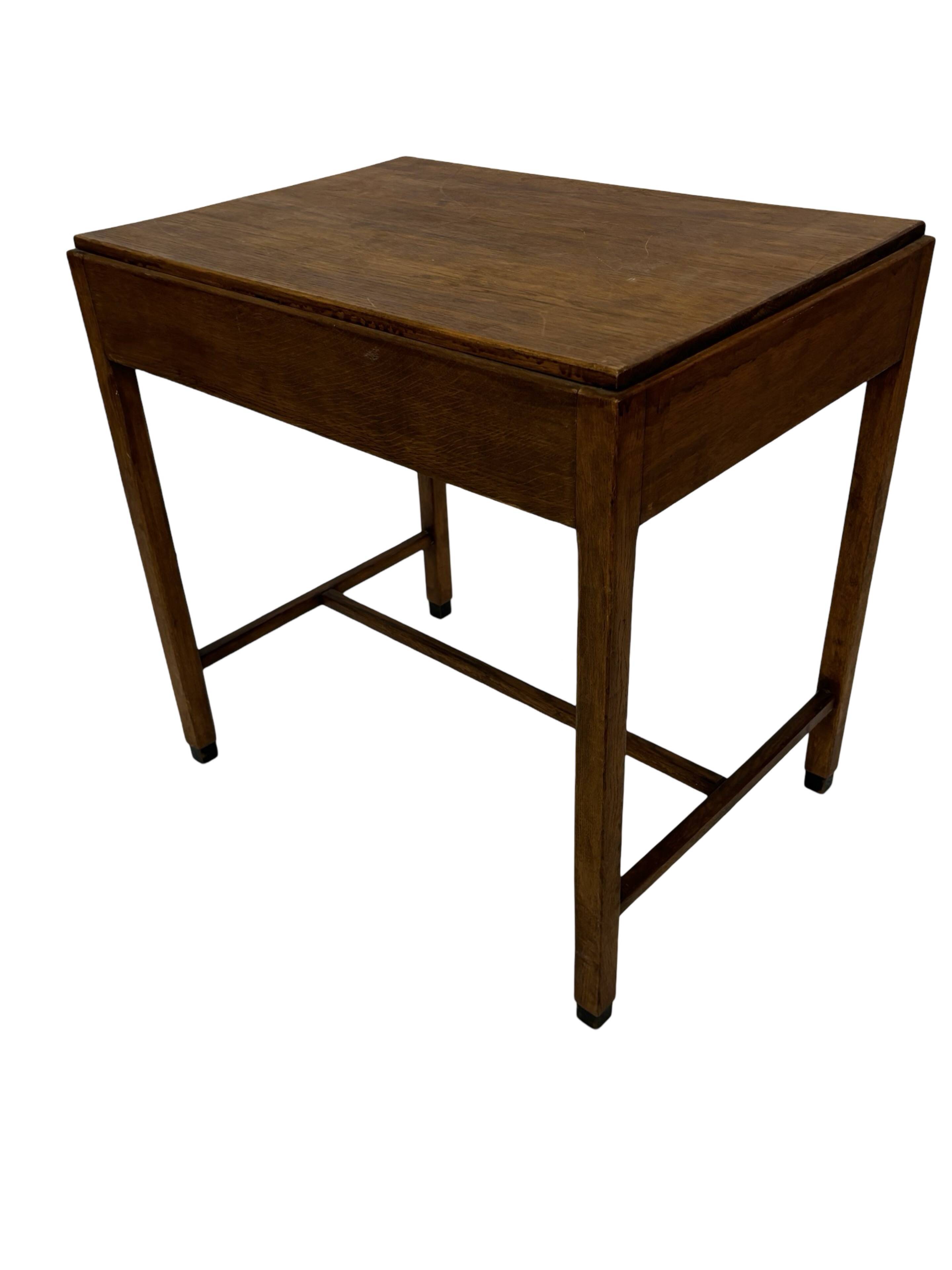 Art Deco Amsterdam School side table hall table