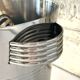 Art Deco Champagne Ice Bucket, Vintage French Chromed Stainless Steel