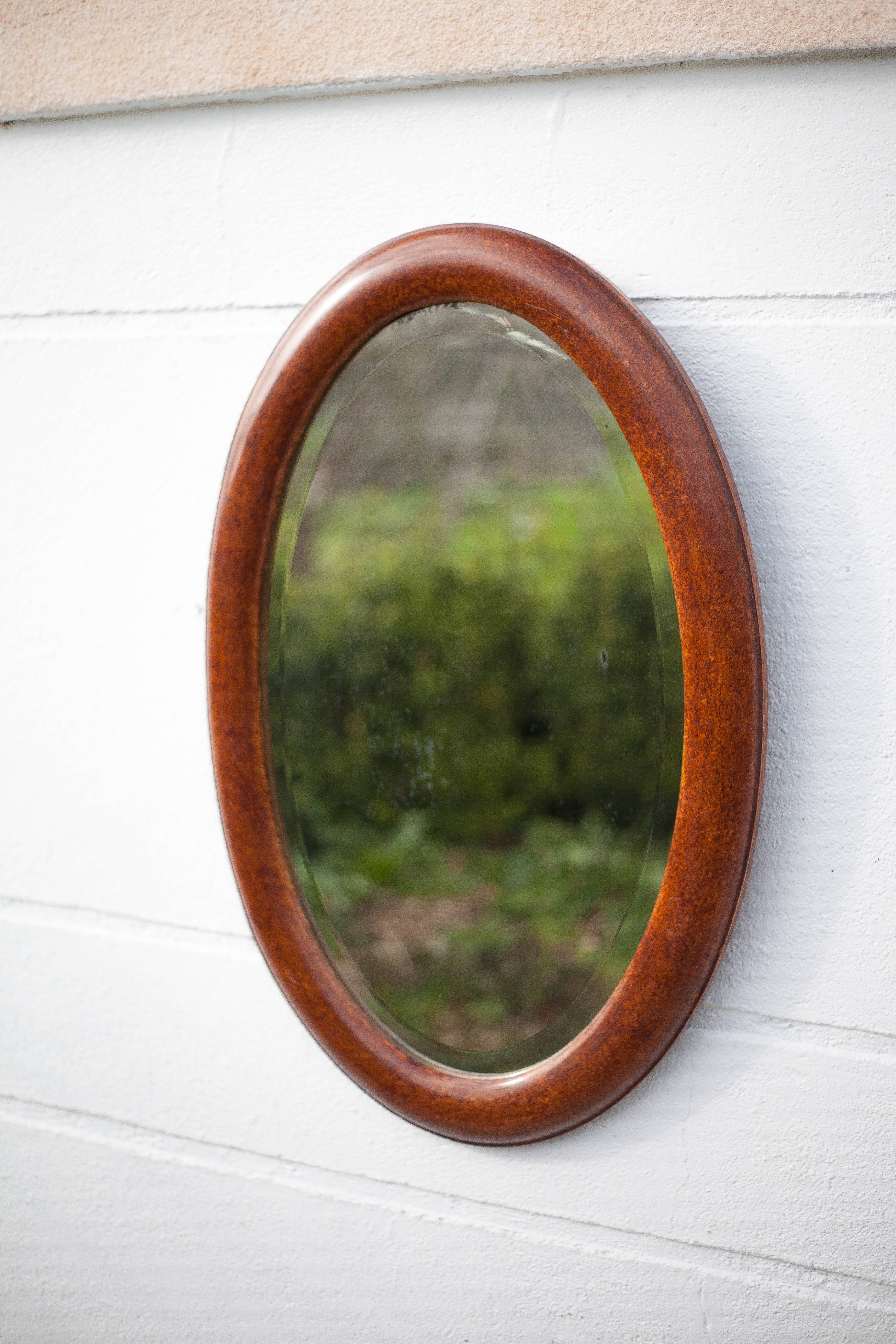Miroir oval vintage 85x57cm