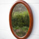 Vintage oval mirror 85x57cm