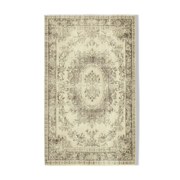 Handmade One-of-a-Kind Oriental Beige Rug 166 cm x 275 cm - 38901