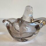 Empty crystal pocket in vintage bird shape