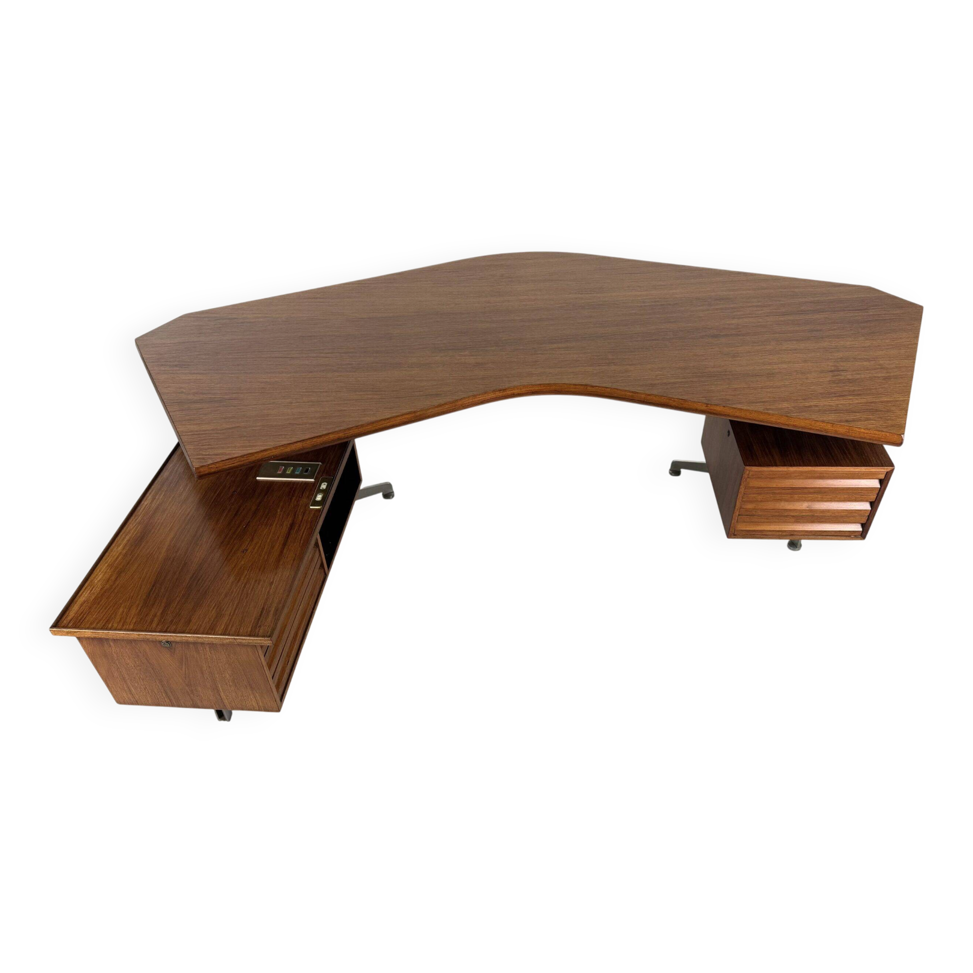 Executive desk T96 by Osvaldo Borsani for Tecno – 1960s