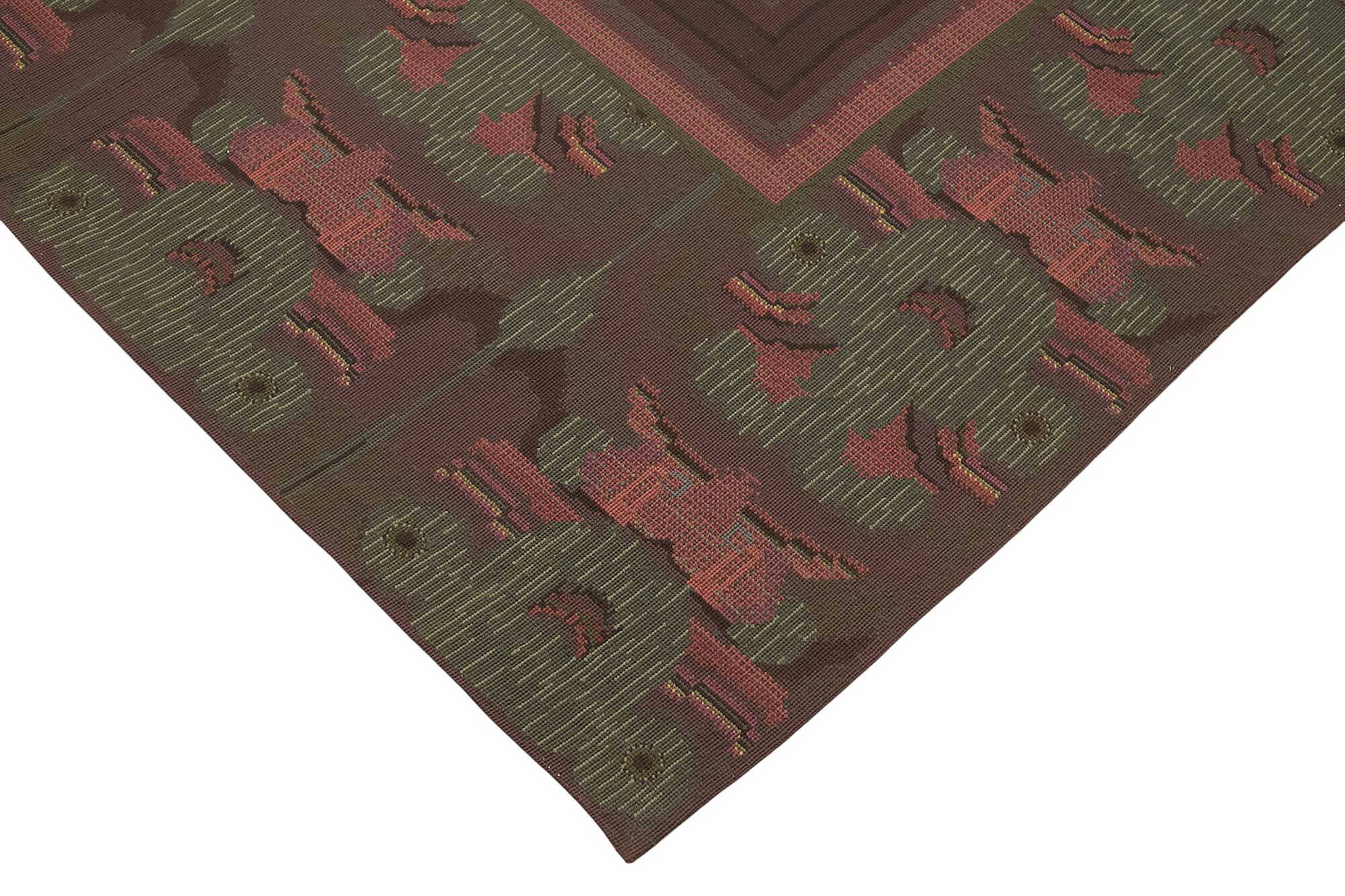 Handmade Vintage Flatweave Needlepoint Kilim 240 cm x 342 cm