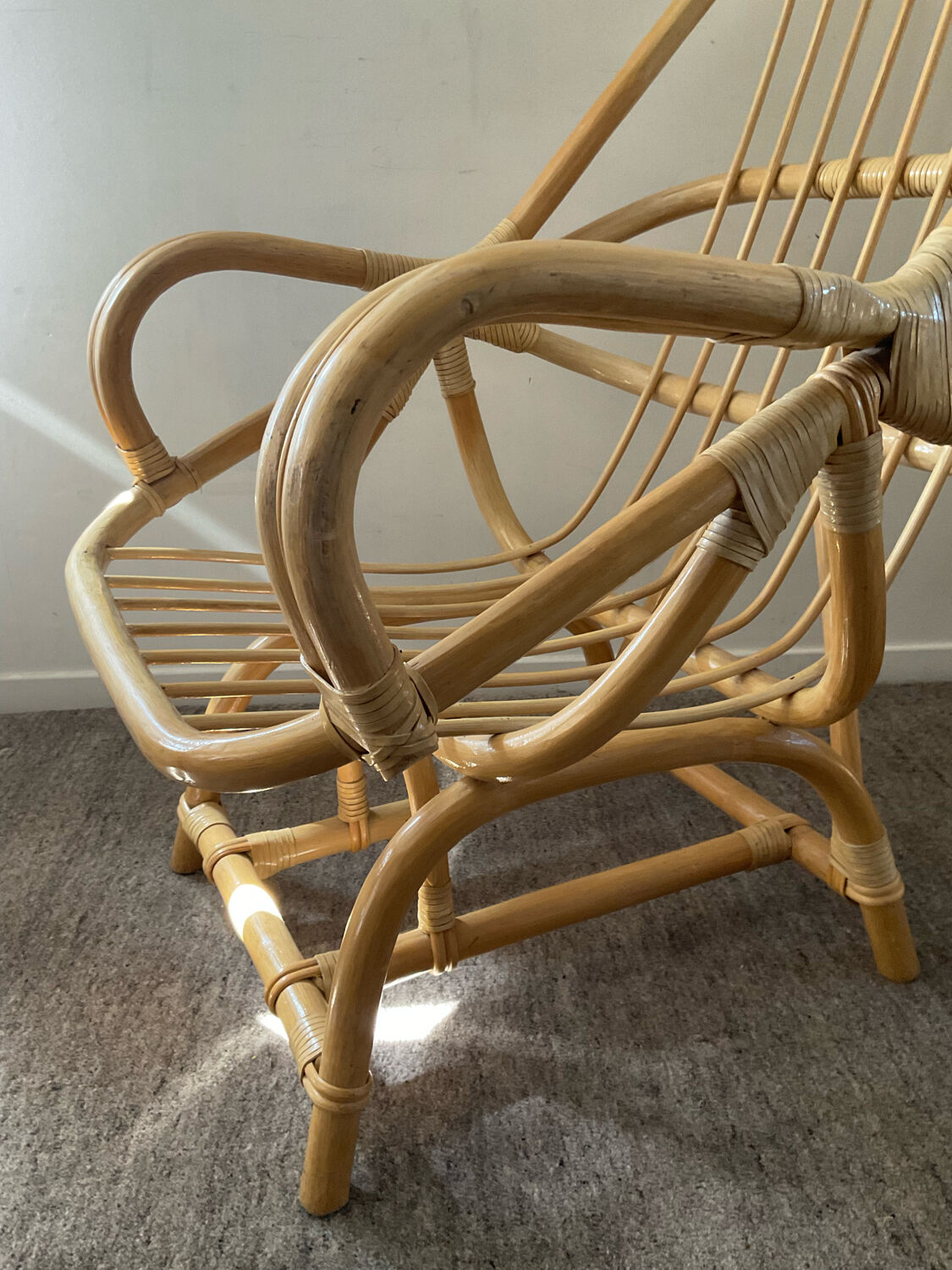 Rattan ensemble from the 70s