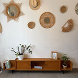 Vintage teak enfilade (shallow)