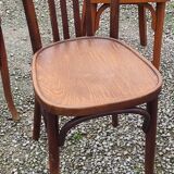 Set of 6 old bistro chairs Baumann and others