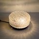 Plafonnier ou applique en verre moulé - design 70's 