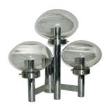 Chrome wall lamp from Sciolari 1970
