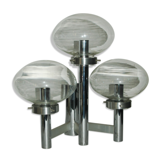 Chrome wall lamp from Sciolari 1970