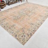 Handmade antique classic rug 361x260cm