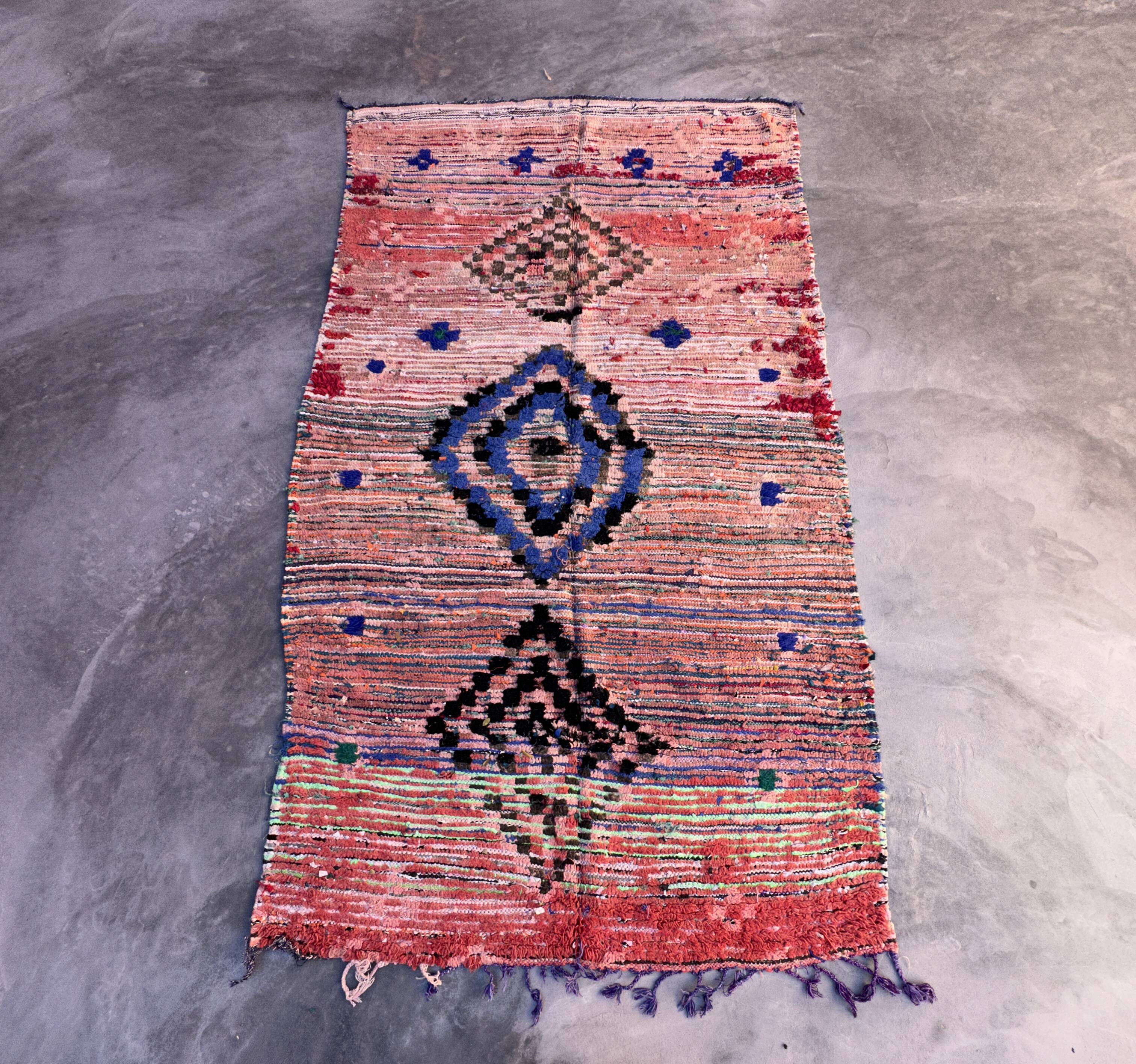 Colorful Boujad Moroccan rug - 287 x 167 cm