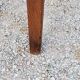 Oak farmhouse table nineteenth century feet spindles 2 drawers 199cm