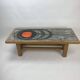 Mid-century design ceramic coffee table, 1970’s